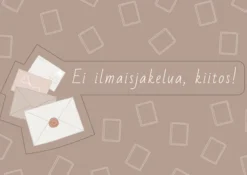 Ovitarra A6, Ei ilmaisjakelua, kiitos!