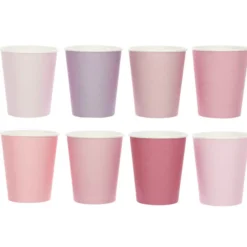 Pahvimukit Rico Design 8kpl - Pink mix