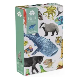 Palapeli Moulin Roty - Animals of the world