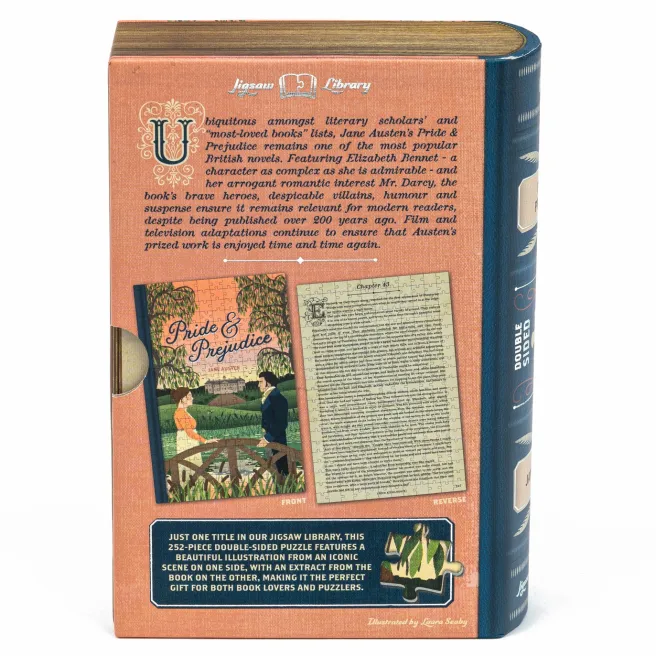 Palapeli 252 palaa Professor Puzzle - Pride & Prejudice