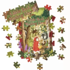Palapeli 96 palaa Professor Puzzle - Little Red Riding Hood