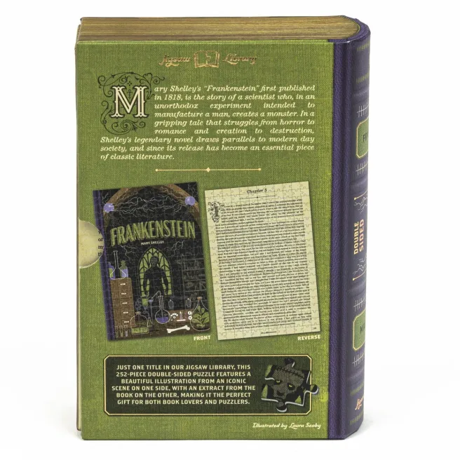 Palapeli 252 palaa Professor Puzzle - Frankenstein