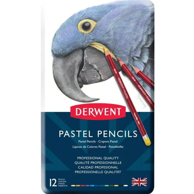 Pastellivärikynät 12 kpl Derwent - Pastel Pencil