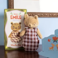 Pehmolelu Moulin Roty - Mini Emile karhu