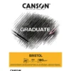 Piirustuslehtiö A4 Canson Graduate - Bristol, erikoisvalkoinen