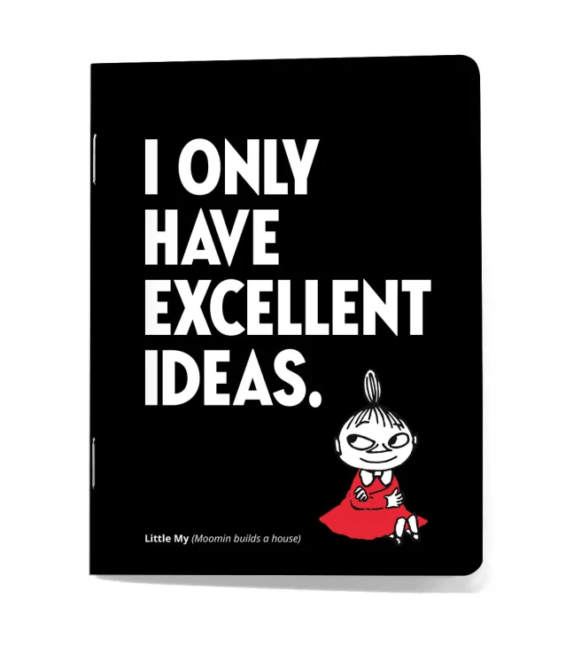 Pikkuvihko Muumi - I only have excellent ideas