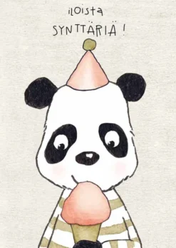 Postikortti Henna Adel - Panda