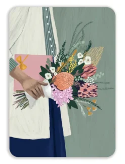 Postikortti Johanna Ilander - Kukkatervehdys