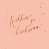 Postikortti Kalligrafiastudio - Kukkia ja kuohuvaa