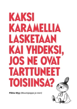 Postikortti kohopaino Muumi - Kaksi karamellia