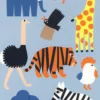 Postikortti Marimekko - Tiikoni vaaleansininen