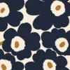 Postikortti Marimekko - Unikko musta-beige