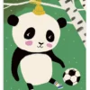 Postikortti Mira Mallius - Futaaja-panda