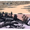 Postikortti Muumi - Auringonlasku