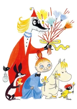 Postikortti Muumi - Vilijonkka