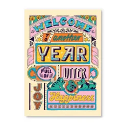 Postikortti Ohh Deer - Another Year
