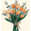 Postikortti Sari's Artwork - Tulppaanikimppu