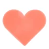 Pyyhekumi Paper Poetry - Mini Heart Orange