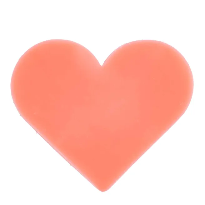 Pyyhekumi Paper Poetry - Mini Heart Orange