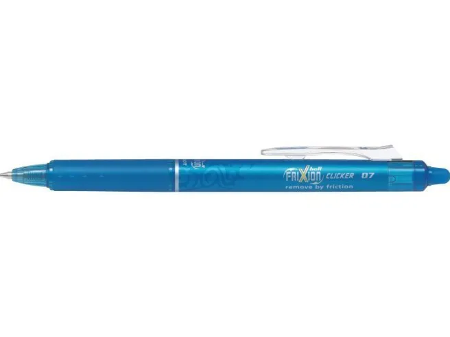 Pyyhittävä mustekynä Pilot - Frixion Ball Clicker 0,7 light blue