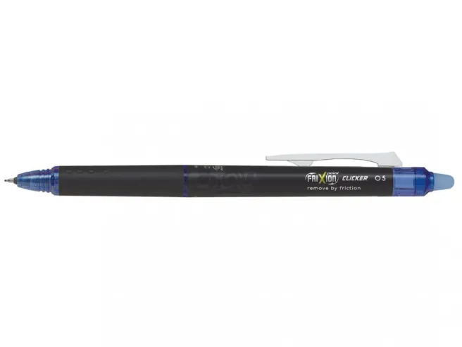 Pyyhittävä mustekynä Pilot - Frixion Point Clicker 0,5 blue