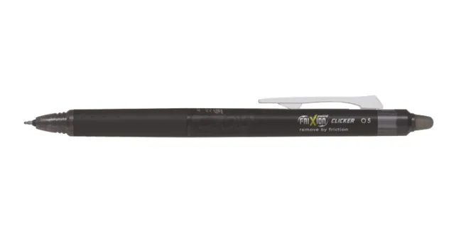 Pyyhittävä mustekynä Pilot - Frixion Point Clicker 0,5 black