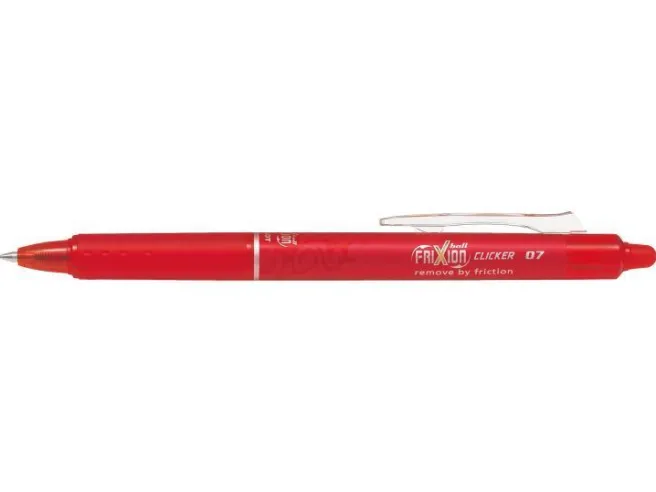 Pyyhittävä mustekynä Pilot - Frixion Ball Clicker 0,7 red