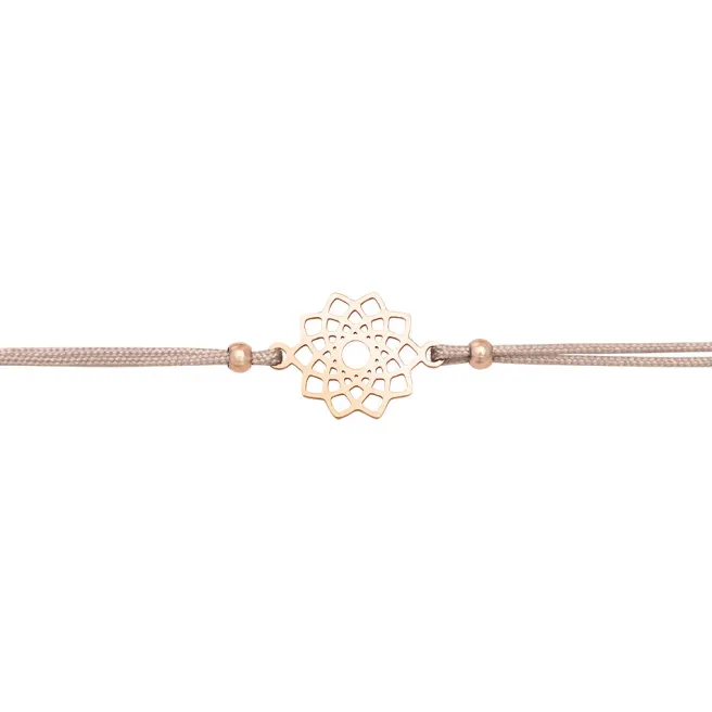 Rannekoru HCA Be Happy - Flower, rose gold