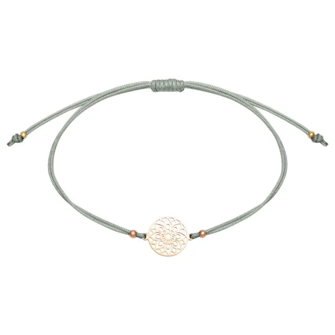 Rannekoru HCA Be Happy - Mandala of luck, rose gold