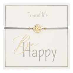 Rannekoru HCA Be Happy - Tree of life, gold