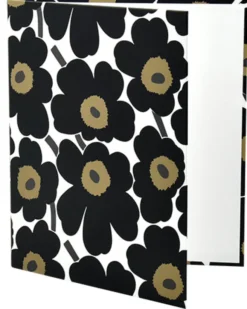 Rengaskansio Marimekko Unikko musta