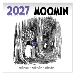 Seinäkalenteri 30x30 2027 Putinki Muumi