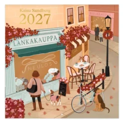 Seinäkalenteri 30x30 2027 Putinki Sandberg