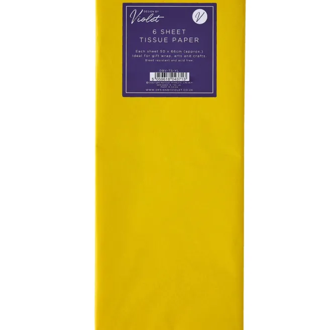 Silkkipaperi Partisan - Keltainen