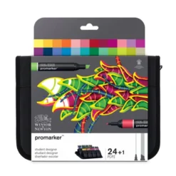 Sivellintussilajitelma 24kpl WN Promarker - Student Set