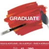 Taidelehtiö A3 Canson Graduate - Öljy- ja akryylivärit 290g