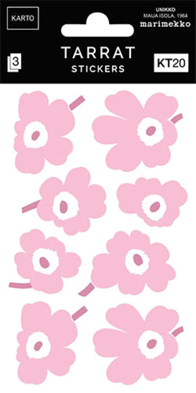 Tarra Marimekko - Unikko vaaleanpunainen