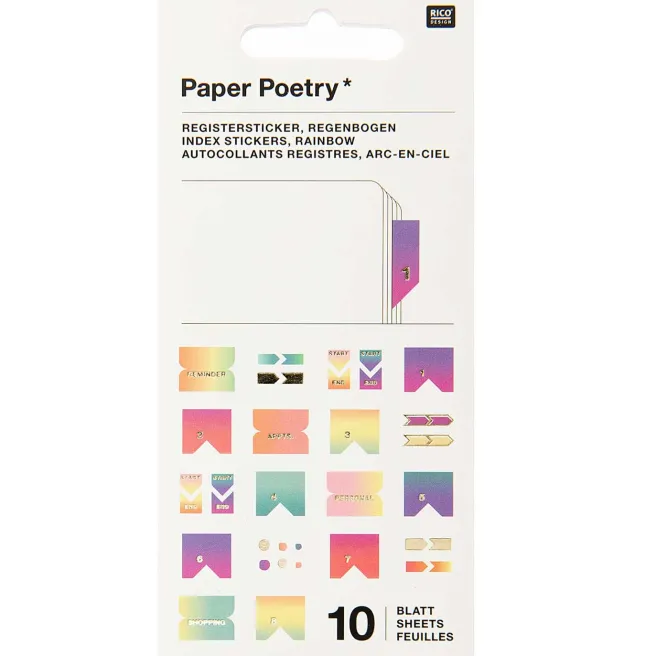 Tarrasetti Paper Poetry - Index Pastel