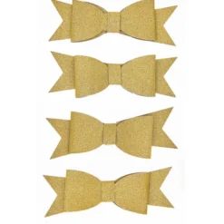 Tarrasetti Paper Poetry - Kultaiset 3D-Rusetit