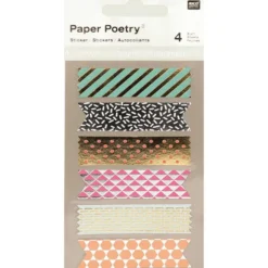Tarrasetti Paper Poetry - Metallic Tapes