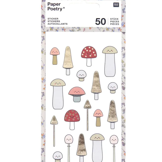 Tarrasetti Paper Poetry - Mushroom