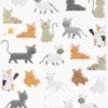 Tarrasetti Paper Poetry - Puffy stickers cats