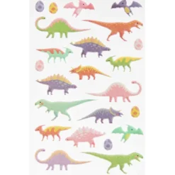 Tarrasetti Paper Poetry - Puffy stickers Dinosaurs