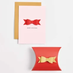 Tarrasetti Paper Poetry - Punaiset 3D-Rusetit