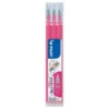Täyttöpakkaus Pilot - Frixion 3 kpl 0,7 pink