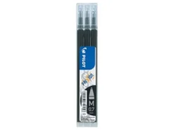 Täyttöpakkaus Pilot - Frixion 3 kpl 0,7 black