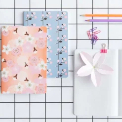 Vihkosetti 2kpl Rico Design A5 - Sakura dotted