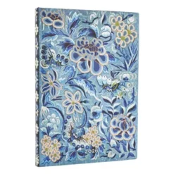 Viikkopäivyri 12kk 2026 Paperblanks - Blue Willow, Flexi Midi