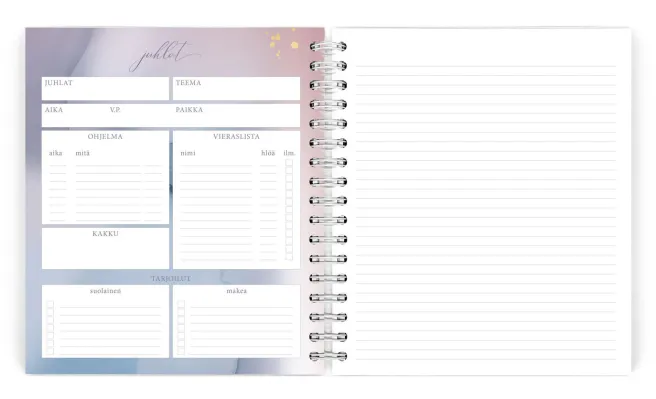 Viikkopäivyri 2026 Putinki Life Planner