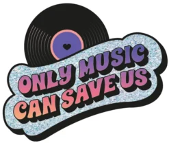 Vinyylitarra Putinki Design - Only music can save us